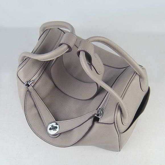 High Quality Replica Hermes Lindy 26CM Shoulder Bag Grey - Click Image to Close